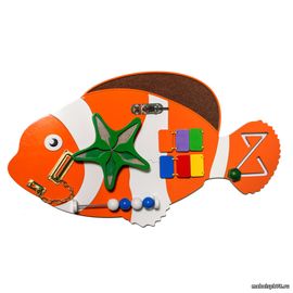 Бизиборд «Рыба клоун»