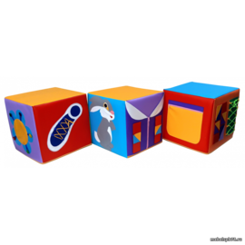 Пуфик-кубик Дидактический 3