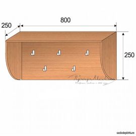 Вешалка деревянная VN.001