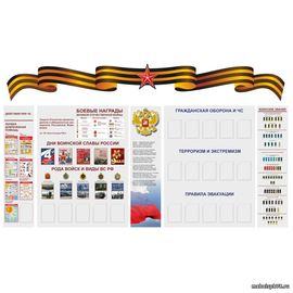 Комплект стендов по ОБЖ
