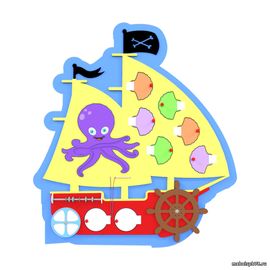 Бизиборд «Фрегат»