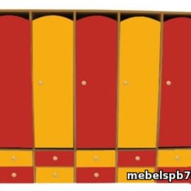 Шкаф гардеробный 5-ти местный 1