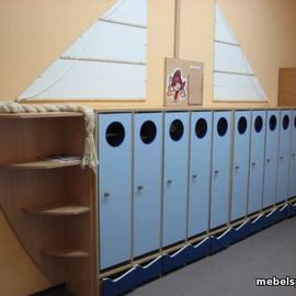 Шкаф гардеробный 10-ти местный 